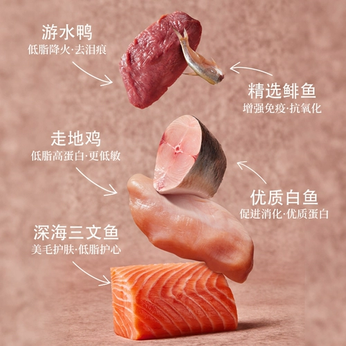 Petinnhere импортируется из Fromm Famau утиное утиное утиное утиное мясное мясо сладкий картофель овощные слезы маленькие гранулы