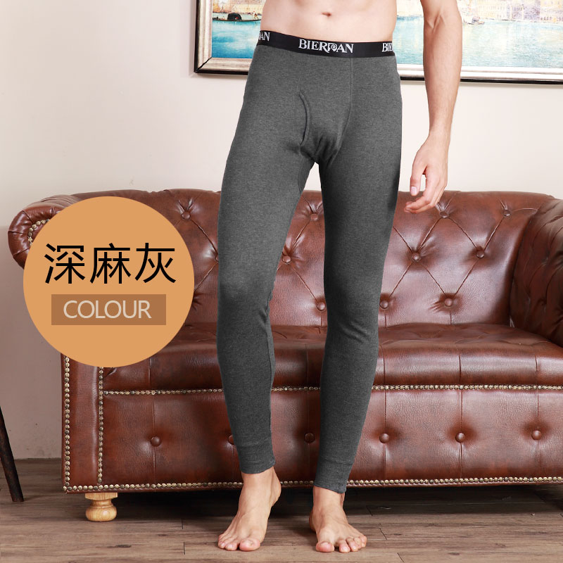 Một mảnh của mùa thu quần mens quần cotton mỏng bông ấm mùa thu / mùa đông xu hướng giới trẻ Hàn Quốc phiên bản xà cạp xà cạp quần quần dòng