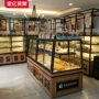 Tủ bánh mì ở đảo bên tủ trưng bày tủ bánh mì giá bánh thiết bị cửa hàng kệ kính nướng trưng bày đạo cụ nhiều lớp tủ kiếng trưng bày