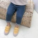 Áo thun cotton bé trai Quần jeans bé trai 1-3 tuổi đẹp trai Quần lửng Phiên bản Hàn Quốc cho bé quần âu quần áo trẻ em - Quần