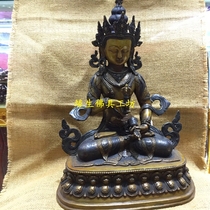 The fate of the Buddha of the Nepalese Sakyamuni Buddha statue pure copper hand-carved Vajra Buddha statue