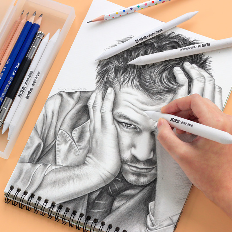 素描纸擦笔高光美术擦刀灰面笔套装｜学生必备绘画涂抹神器！-其它-淘宝百科网