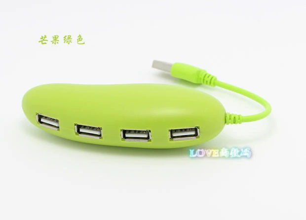 Trái chuối chuối xoài 4 cổng usb bộ chia trung tâm máy tính USB mở rộng HUB một cho bốn 2.0 - USB Aaccessories quạt kẹp