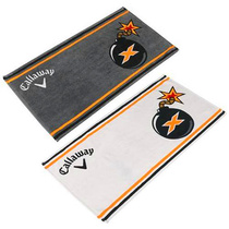 Callaway Callaway bomb Golf exclusive towel pure cotton hooks cut down printed sports towels