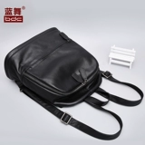 bdc/蓝舞 Рюкзак, вместительная и большая сумка через плечо, из натуральной кожи, городской стиль