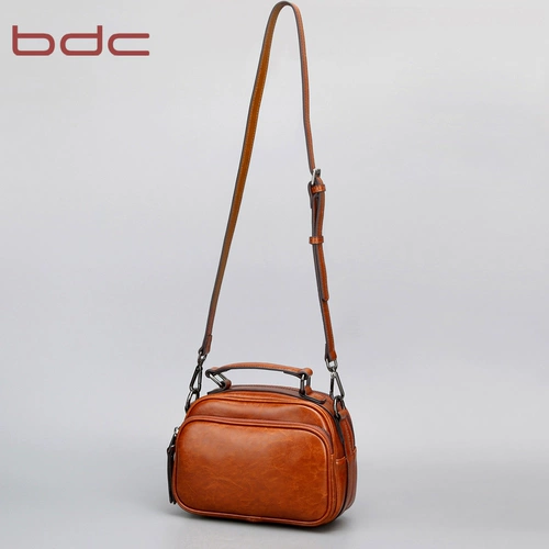 Сумка через плечо, кожаная небольшая сумка, ретро барсетка