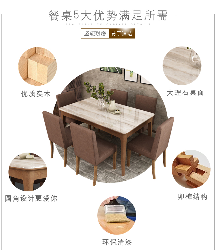 Toàn bộ phòng khách Phòng ăn Phòng ngủ Bộ đồ nội thất Bộ đồ nội thất Bắc Âu Mới Trung Quốc Sofa gỗ Bàn ăn Gói giường - Bộ đồ nội thất ghế sofa phòng khách