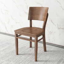 Munidan solid wood dining chair modern simple restaurant Home dining chair Nordic ash dining chair Nordic ash dining table and chair combination