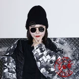 钢铁老爷 Ретро румяна, солнцезащитные очки для влюбленных подходит для мужчин и женщин, в стиле панк, популярно в интернете