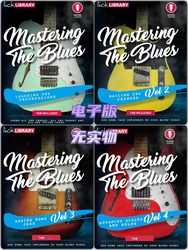 LickLibrary Mastering The Blues 중국 블루스 기타 튜토리얼 4세트 + 시청각 음악