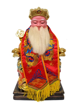 Haixin Buddhist embroidery Embroidery God Buddha clothing Dragon robe Dragon cloak Red Red Dragon shawl Double dragon embroidery God clothing