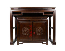 Offering TABLE SOUTH ELM CHINESE BACK PATTERN OFFERING table GOD TABLE Eight IMMORTALS TABLE 88 108 128CM