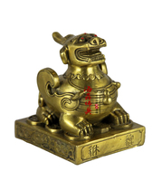 Haixin Buddha pure Copper Pixiu ornaments a pair of large lucky house security opening gifts