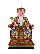 Haixin solemn buddha statue Resin FRP buddha statue Dunhuang color Land Gongbao Jiaxian Buddha statue 12 inches