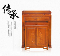 Haixin Buddha new elm with cabinet in the case for the table Shrine Buddha cabinet cabinet God table