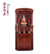 Haixin Buddha new Ruyi Shrine for table God table set cabinet with door cabinet Buddhist supplies