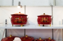 Haixin red iron thickened storage barrel Gold barrel Treasure barrel Burning gold barrel Burning barrel treasure furnace