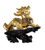 Haixin Buddha lucky golden Pixiu ornaments large opening craft gifts Home Pixiu office furnishings