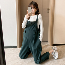 Pregnant woman pants jeans back with pants jacket Two sets mesh red spring autumn outwear pregnant woman Toabdominal pants Thin Pregnant Woman Suit