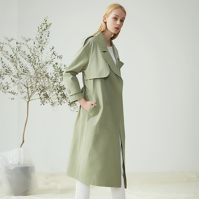 Trench pour femme en Coton en Coton - Ref 3226395 Image 4
