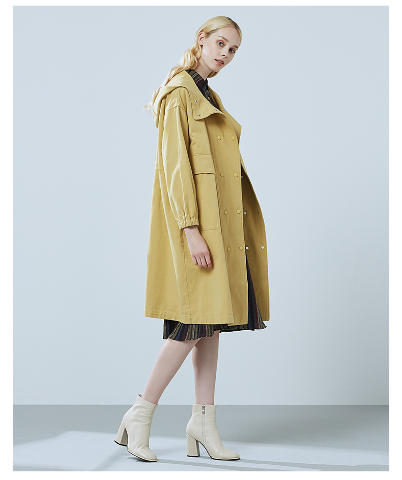 Trench pour femme en Coton - Ref 3226457 Image 16