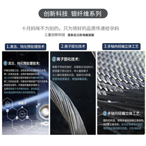 High-end magnetic knitted sling electric radiation-proof clothing maternity clothing) October mommy clothing counter anti-radiation top same style silver