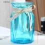 Sáng tạo châu Âu bình thủy tinh lớn cây thủy canh xanh Luo phong phú hoa tre bình phòng khách trang trí bàn trang trí - Vase / Bồn hoa & Kệ chum sành trồng cây