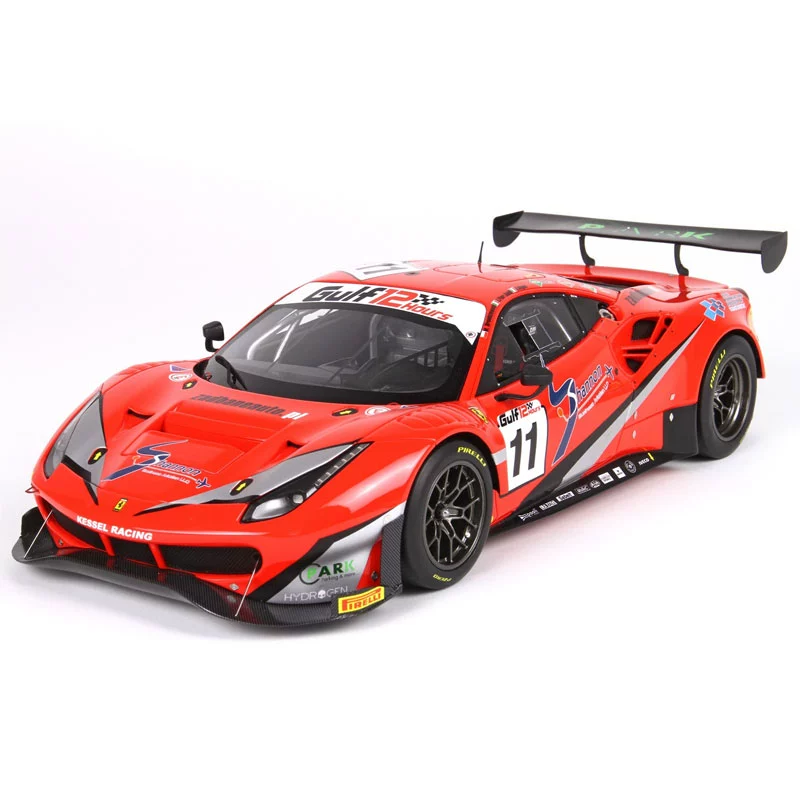 BBR 1 18 mô hình xe mô phỏng Ferrari Ferrari 488 GT3 không mở được cửa - Chế độ tĩnh