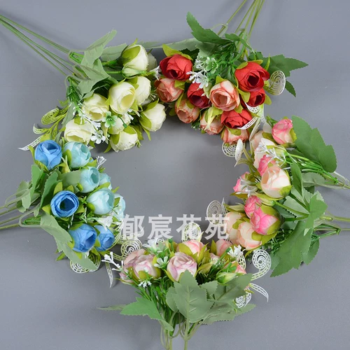 Моделирование 22 чайные бутоны весенние бутоны, чтобы украсить цветочный ресторан декоративный цветочный букет