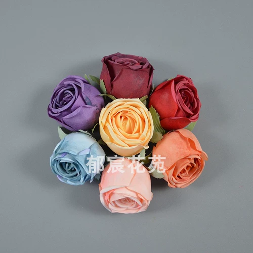 Реалистичные искусственные цветы, в цветочек, домашний декор