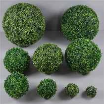 Simulation Milan Grass Ball Green Grass Ball Mall Shop Window Decorate Home Nursery Plastic Milan Grass Ball Flower Ball