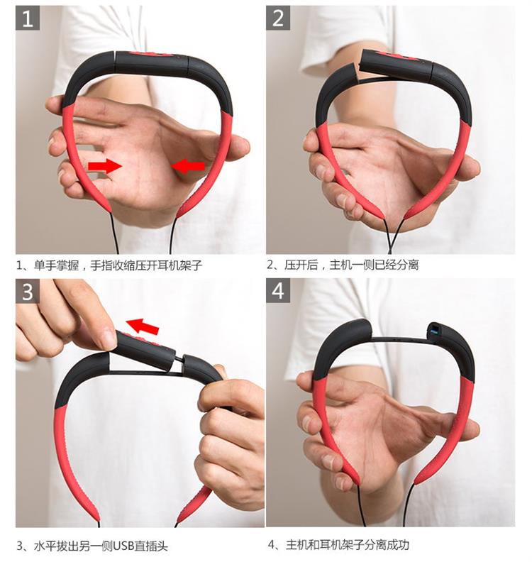 bộ phát sóng wifi Bơi tai nghe MP3 không thấm nước thể thao chạy thể dục lặn bơi Tai nghe MP3 tai nghe không dây - Trình phát TV thông minh thu phát wifi