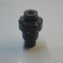 PVC vertical check valve UPVC screw ball check valve single oil check valve 2 points 4 points 6 points