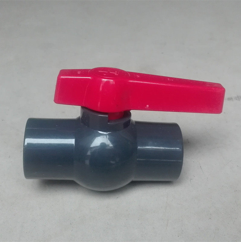 PVC ball valve simple ball valve water valve UPVC plastic valve plastic ball valve water valve water pipe switch