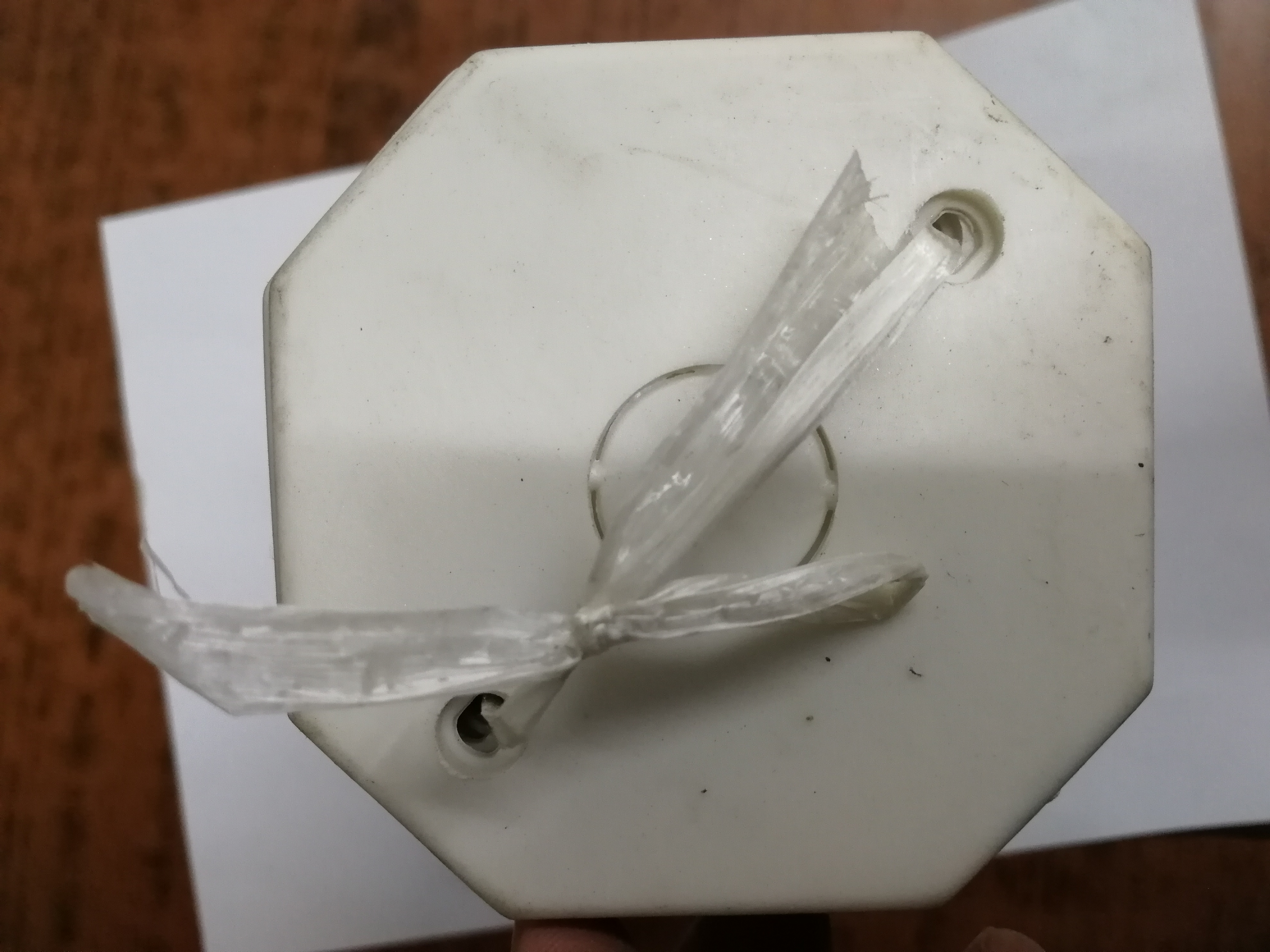 New popular metal 8-angle concealed box cover junction box plastic cover PVC cover bottom box cover