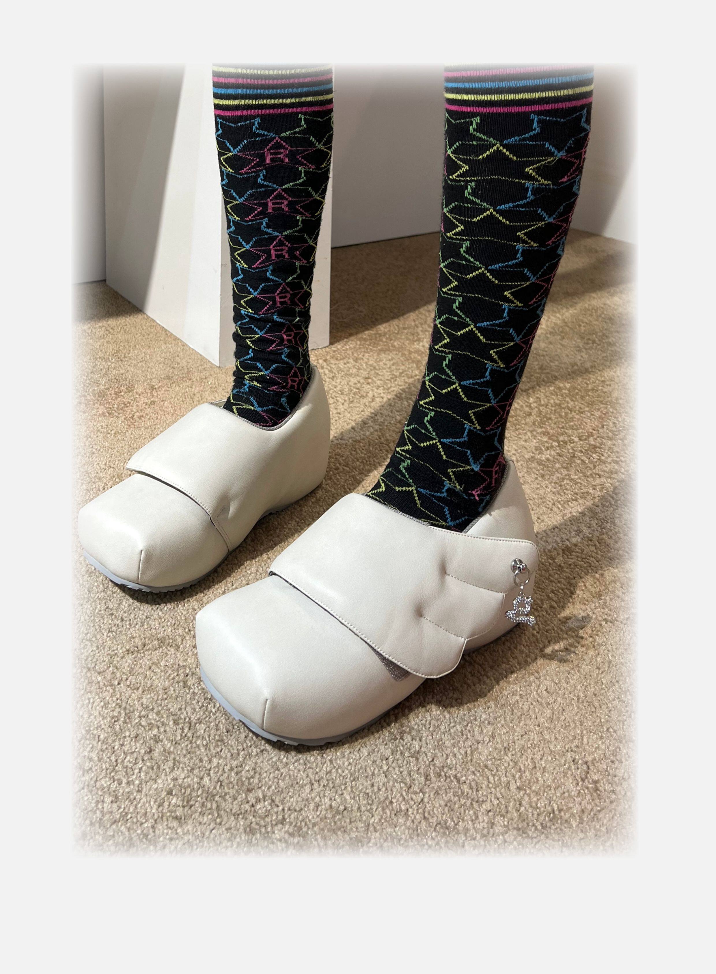 Grape hotel off-white winged loafers: the secret weapon for a