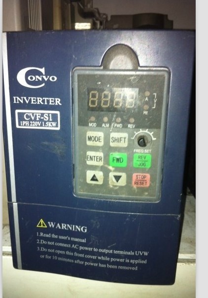 Convo CVF-S1-2S0007B Convo inverter 220V 0 75KW