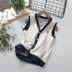 MJ529 quần áo trẻ em vest nam mùa xuân 2019 áo sơ mi trẻ em mới trong chiếc áo khoác vest bé trai cardigan áo thun bé trai Áo ghi lê