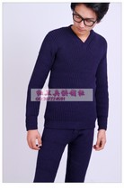 () 59 PILOT WOOLEN SWEATER PANTS SUIT WOOL Autumn Clothing Autumnilyaki Pants Knitwear Leggings Clothing for mens winter warmth