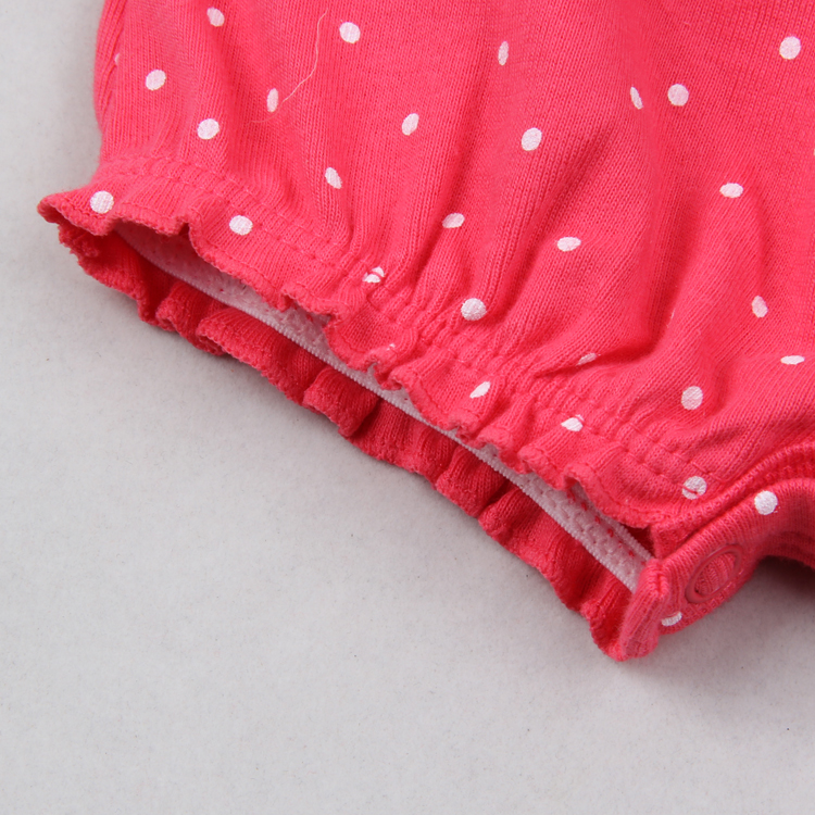 19 mùa hè mới jumpsuit ngắn tay cotton cho bé dịch vụ tại nhà quần áo trẻ sơ sinh quần áo trẻ em nhiều màu tùy chọn - Áo liền quần body chip cộc tay cho bé 0-12 tháng tuổi