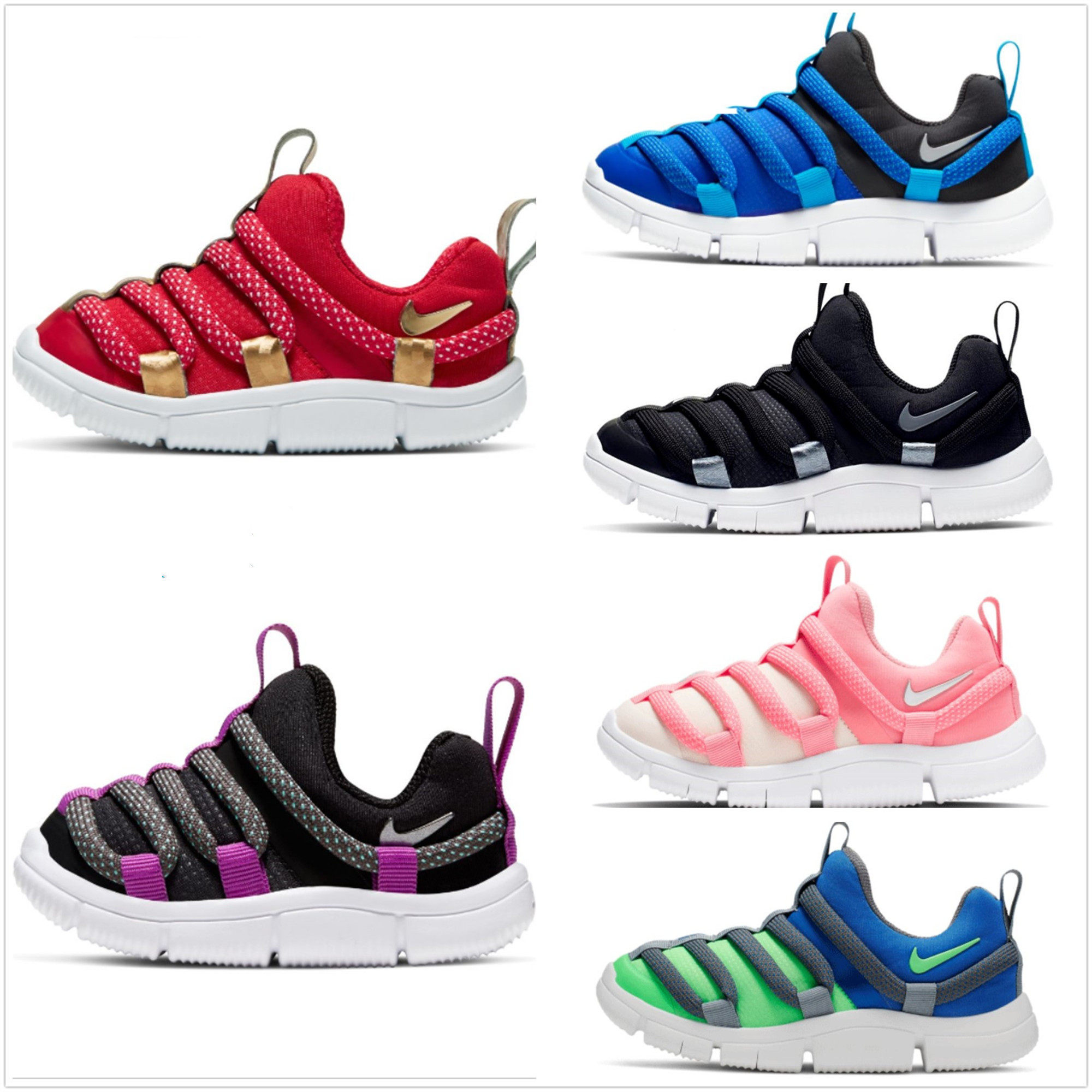 Japan NIKE Nike second-generation caterpillar children shoes 2021 new male and female children's baby walker sneakers NOVICE
