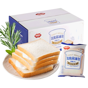 【福事多】乳酸菌/黑麦吐司面包2斤