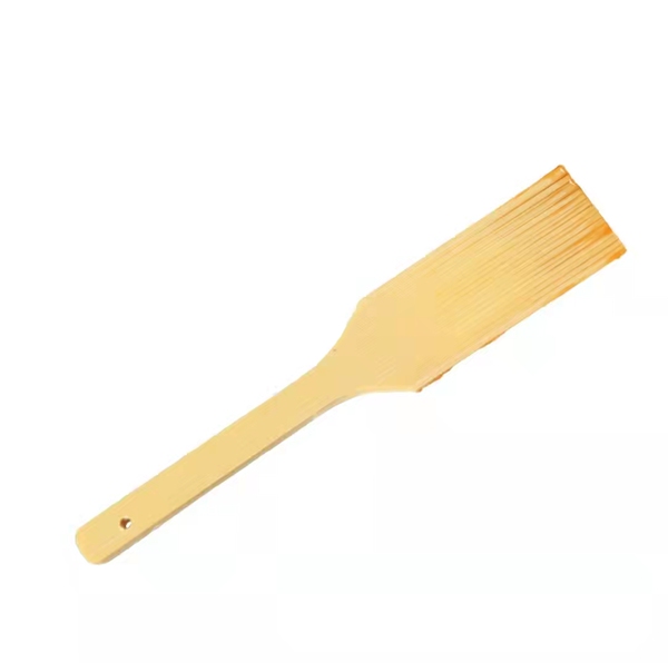 Small Bamboo Brush, Bamboo Brush for Grinding Shankaiseki, Barbecue Brush, Butter Brush, Baking Brush, Oil Brush, Small Bamboo Scraper