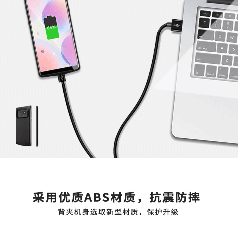 Samsung note9 quay lại pin s9 s8 + sạc không dây siêu mỏng kho báu điện thoại di động vỏ điện thoại di động s8plus sạc dự phòng xmobile 10000mah