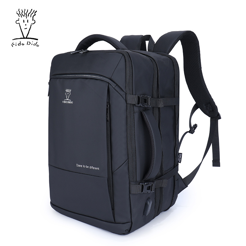 Fido Didu Large-Capacity Backpack for Men 15.6inch Computer Bag Men's Backpack Travel Business Trip Luggage Backpack