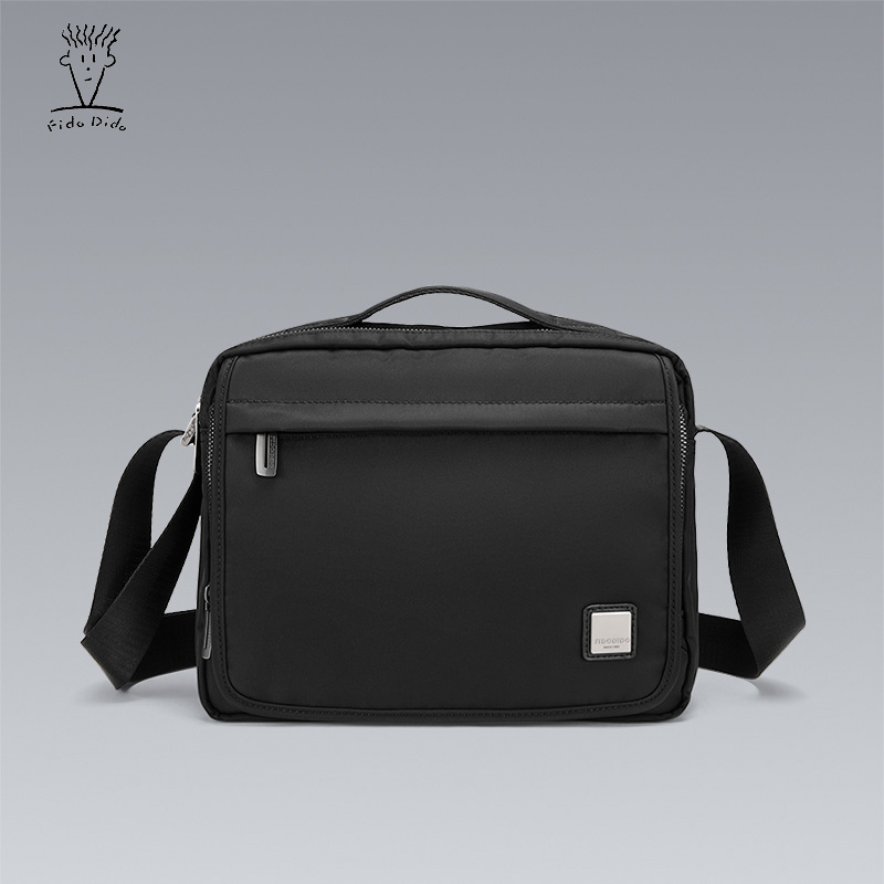 Fidudy all men cross single shoulder inclined cross pack for leisure business oblique satchel bag men's bag outdoor travel waterproof bag-Taobao