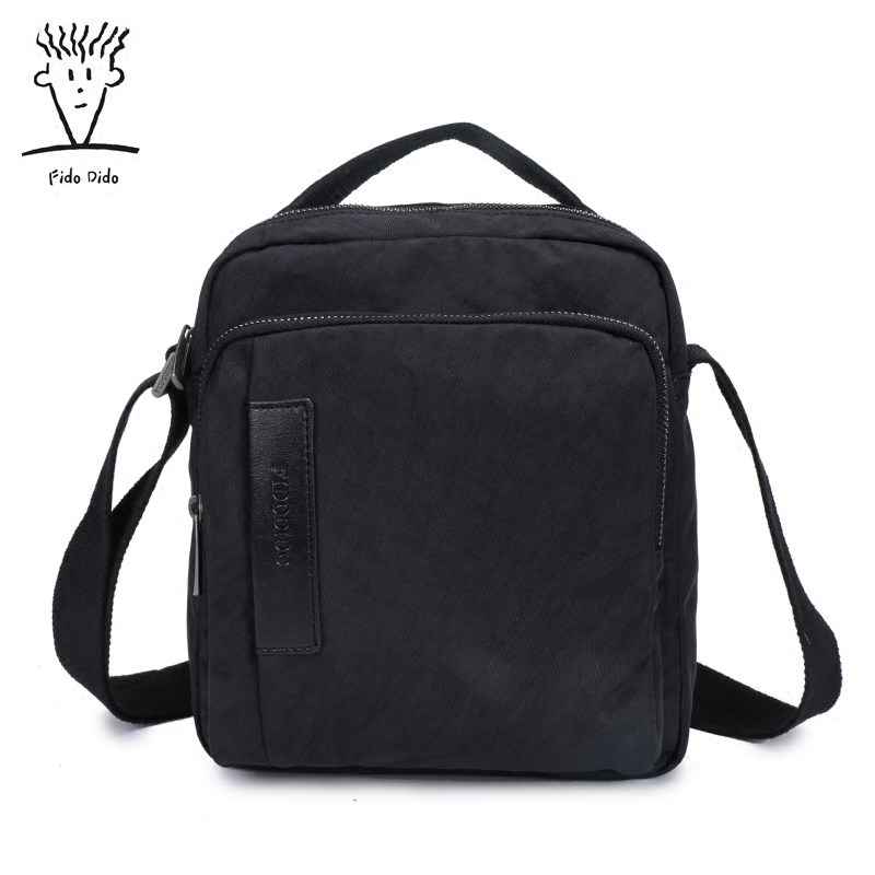 Fido Di all single shoulder bag men casual single shoulder inclined cross backpack fashion sports bag nylon oxford cloth slanted satchel-Taobao