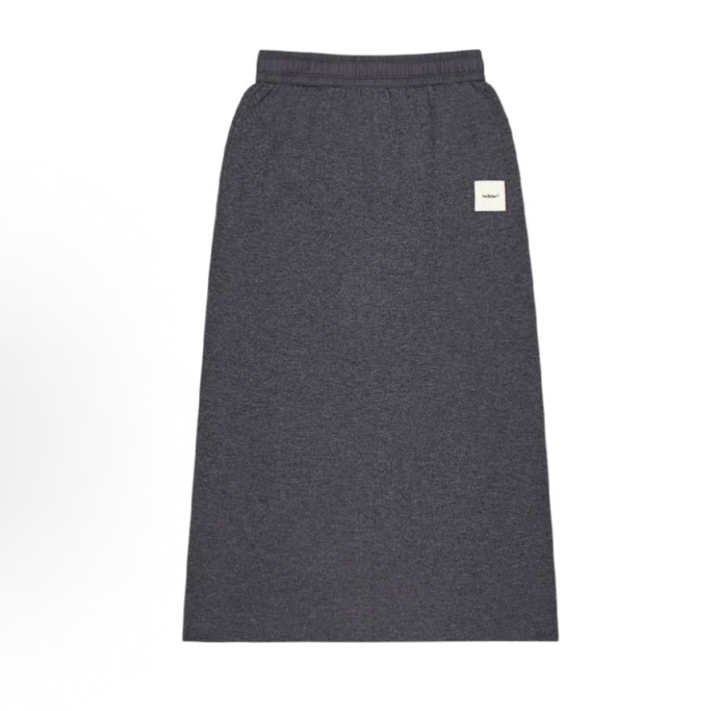 New Balance Nb Gray Women's Sports Casual Knitted Fashion Simple Skirt Wb62Q6Wt