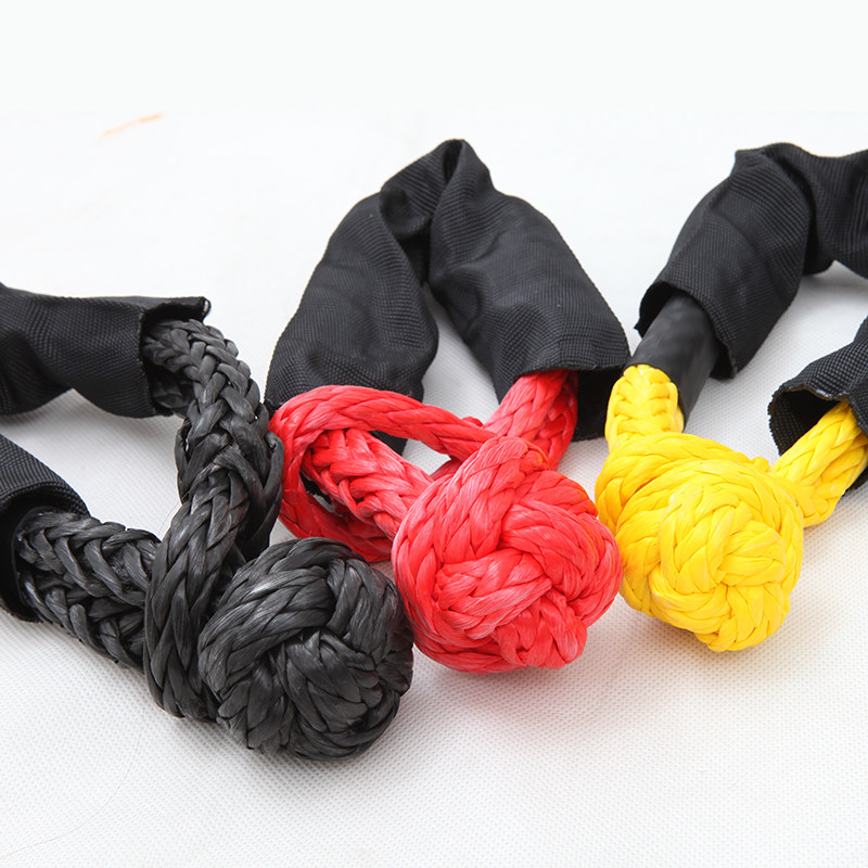 Shackle U Type Hook Trailer Hook Lukety Rope Soft Shackle Trolley Rope Winch Rope Soft 3 4U Stroller Ball