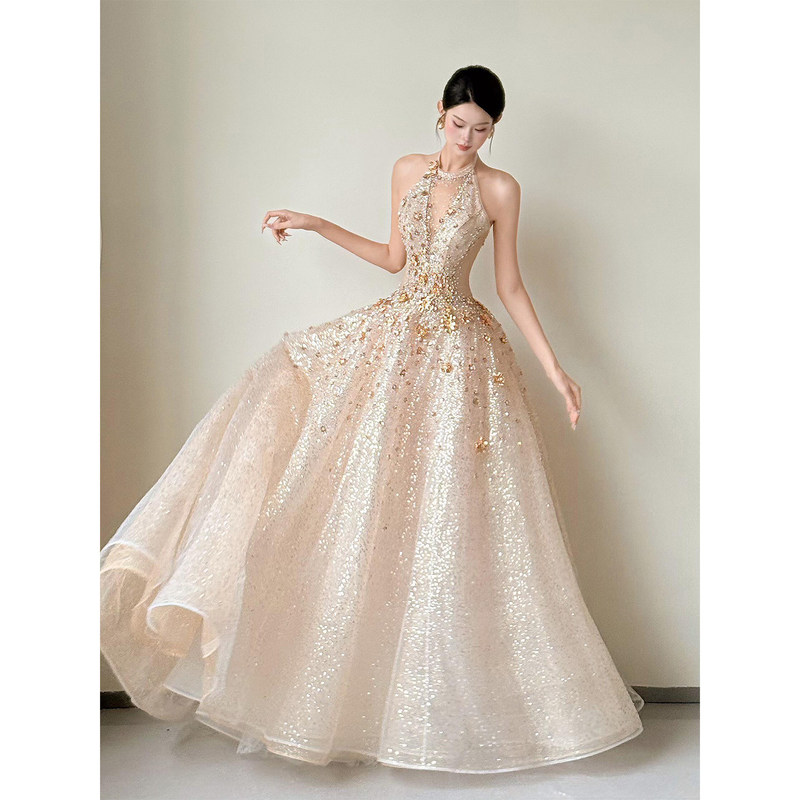 Engagement Dress, High-End Light Luxury, Niche Bridal Toast Dress, Super Fairy-Like and Beautiful, Student Art Exam, Coming-Of-Age Ceremony, Birthday Banquet Engagement Dress, High-End Light Luxury, Niche Bridal Toast Dress, Super Fairy-Like and Beautiful, Student Art Exam, Coming-Of-Age Ceremony, Birthday Banquet